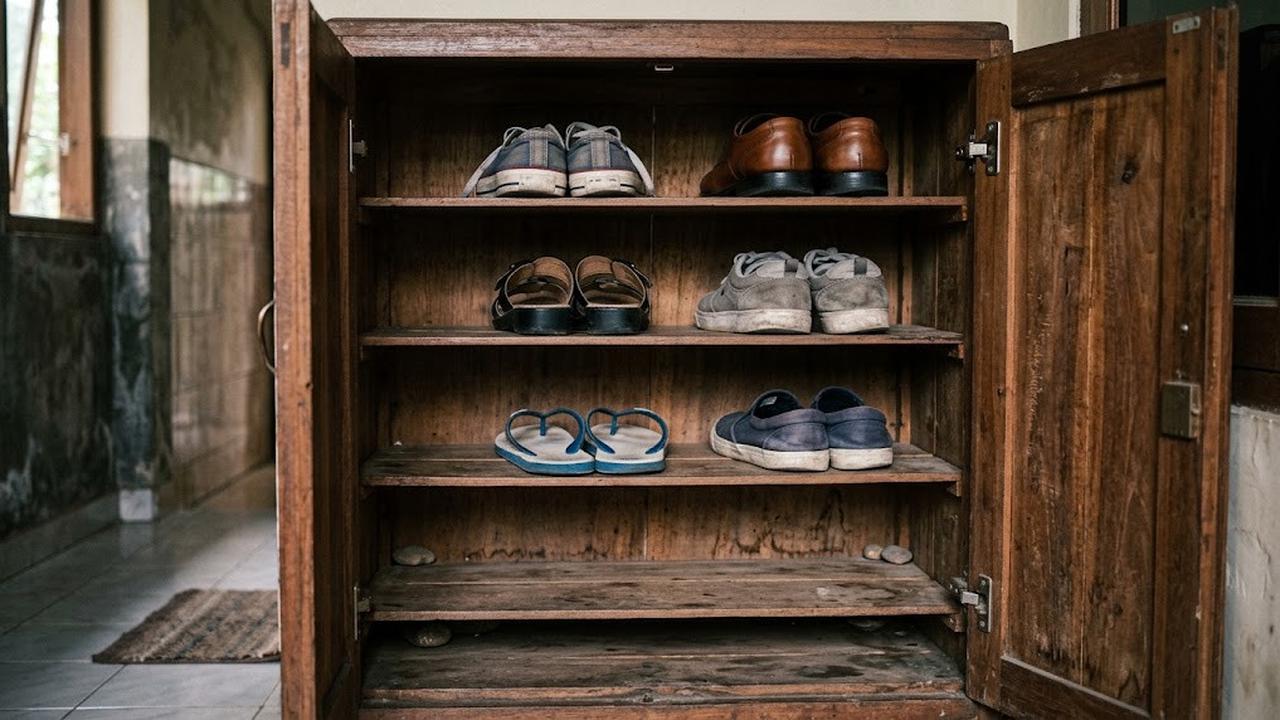 Cara Mengatasi Lemari Sepatu Lembap agar Tidak Bau, Jangan Biarkan Bau Makin Menyebar