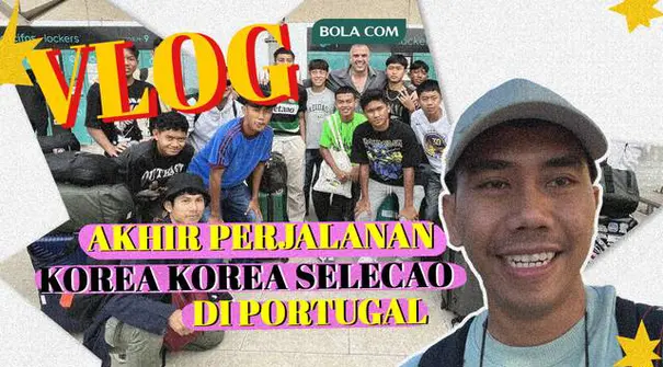 Berita video Vlog Bola.com kali ini menampilkan akhir perjalanan Korea-Korea Selecao selama bertualang di Portugal. Mulai dari sapu bersih semua laga uji coba, hingga perpisahan emosional dengan Thiago sang driver.