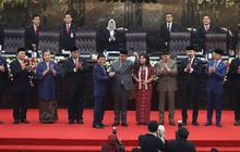 FOTO: Momen Ahmad Muzani Dilantik Jadi Ketua MPR 2024-2029, Wakilnya Bos Lion Air hingga Anak Mantan Presiden