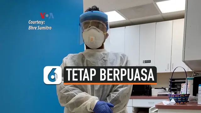 VIDEO: Cerita Pekerja Medis Muslim di AS Tetap Berpuasa dan Melayani Sesama