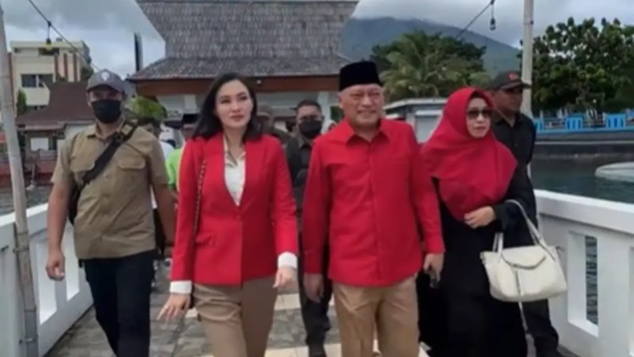 Sherly Tjoanda Hadiri Penetapan Gubernur Maluku Utara