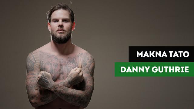 Pemain Mitra Kukar, Danny Guthrie, mengungkapkan rasa cinta dan kasih sayangnya kepada keluarga melalui tato di tubuhnya