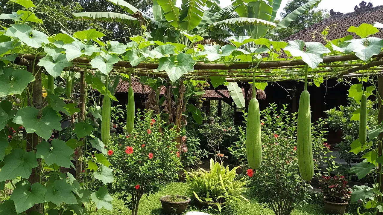 Cara Menanam Oyong agar Panen Banyak