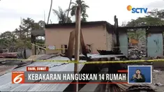 Korban Kebakaran di Dairi Sumut, berharap pemerintah segera memberikan bantuan pembangunan rumah, agar warga dapat kembali hidup normal