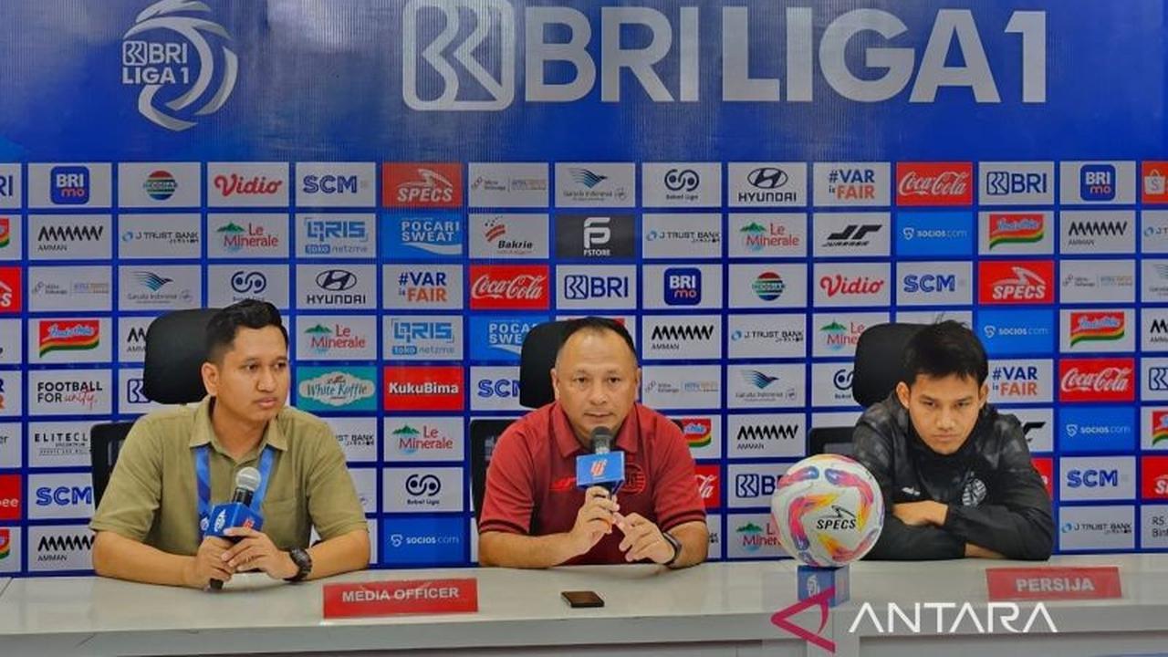 Antisipasi Absennya Mauricio Souza: Persija Siap Hadapi Bhayangkara FC di BRI Super League