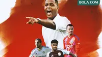 Timnas Indonesia - Patrick Kluivert, Pascal Struijk, Ian Maatsen, Emil Audero (Bola.com/Adreanus Titus)