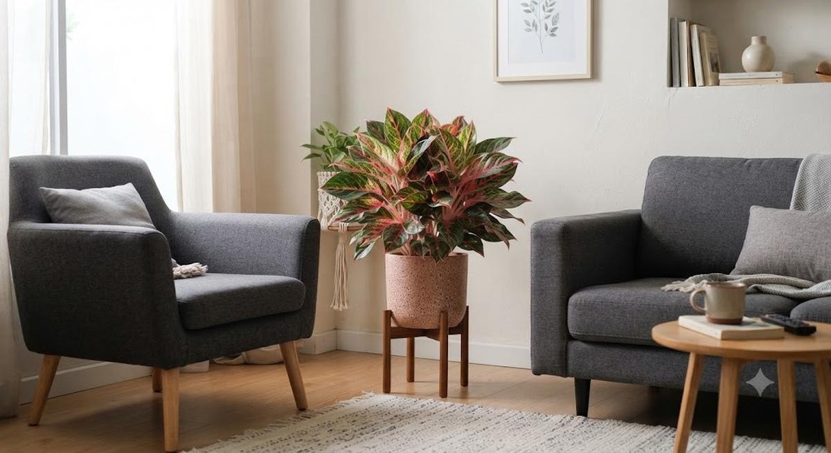 Bunga Aglaonema (AI Generated)