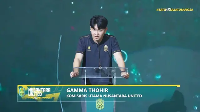 Gamma A. Thohir. (Foto: Dok. Koleksi Nusantara United FC)