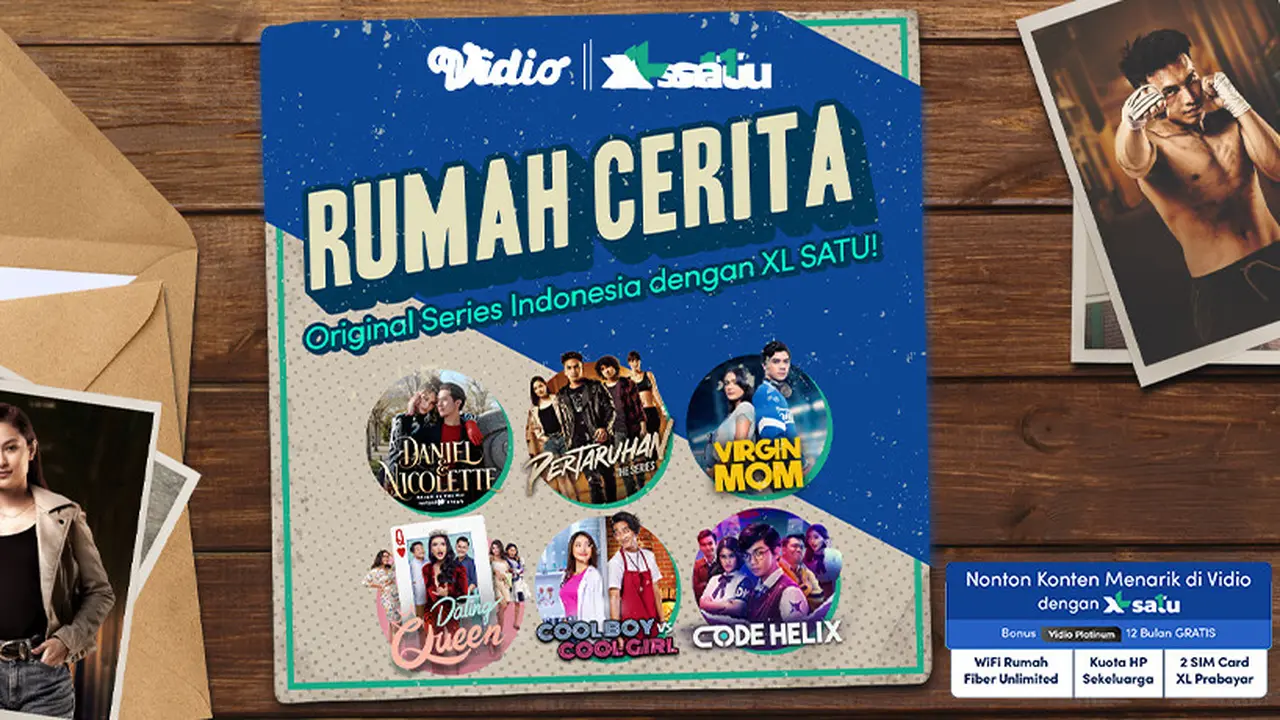 Vidio Platinum Gratis dari XL SATU