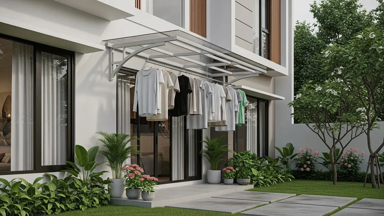 Model Kanopi untuk Area Jemur yang Tetap Teduh