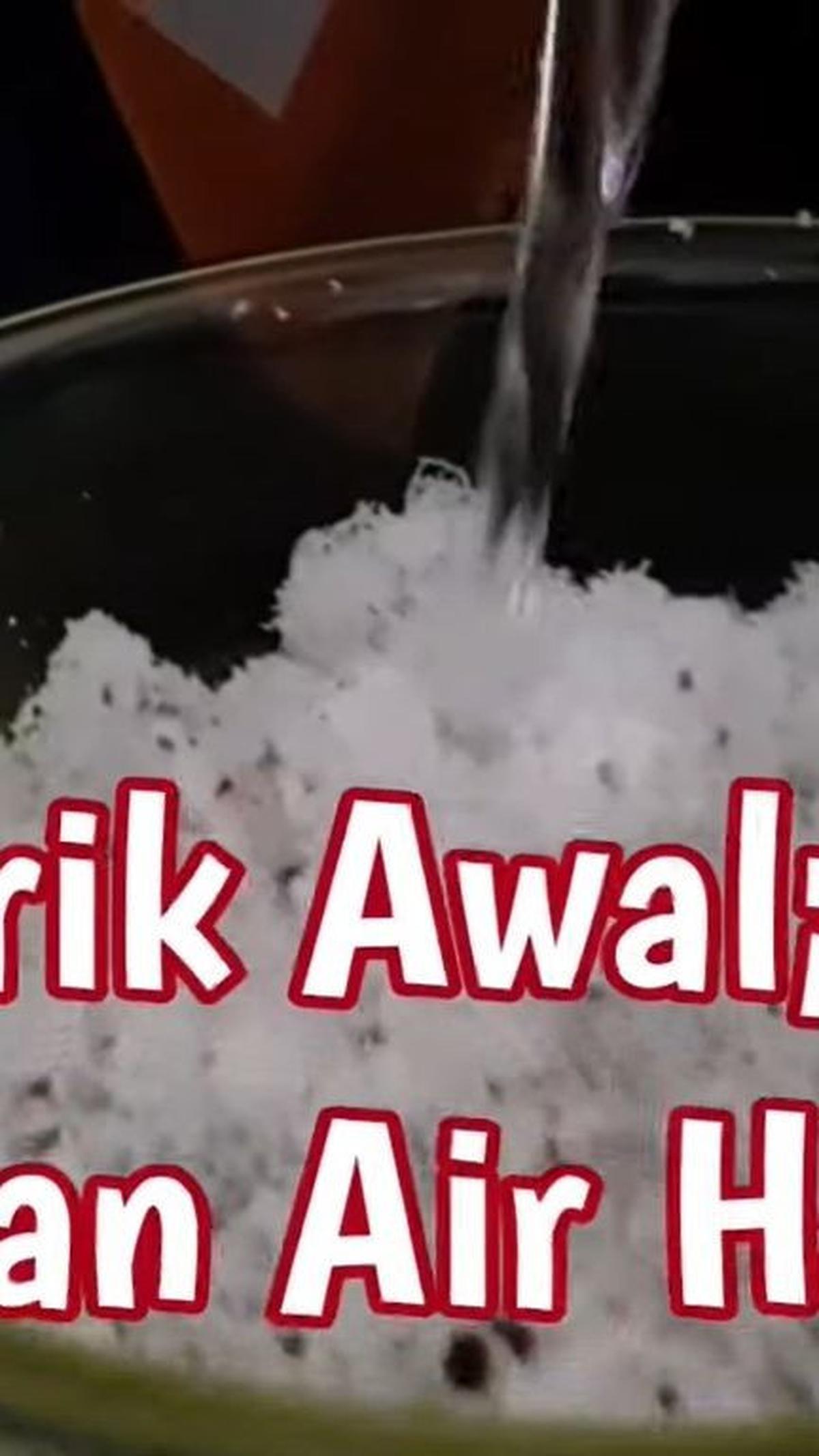 Gunakan Air Hangat