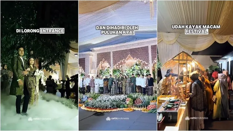 8 Potret Viral Pernikahan Anak Sultan Gresik Bak Pesta Rakyat, Ada Hadiah Umrah