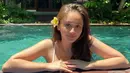 Gabriella Desta debut di dunia seni peran tahun 2015 lewat FTV berjudul Nasi Jinggo Spesial Pake Cinta. Tahun 2017, artis kelahiran 13 Desember 1996 ini melebarkan sayapnya di dunia sinetron. Satu tahun berselang, tepatnya pada tahun 2018, Gabriella Desta debut di layar lebar dengan bintangi film Rasuk. Makin eksis jadi artis, artis berusia 26 tahun ini bintangi web series I Love You Silly tahun 2021 dan adu akting bareng Prilly Latuconsina hingga Jourdy Pranata. (Liputan6.com/IG/@gabrielladestaaa_)