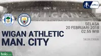 FA_Wigan Athletic vs Manchester City (Bola.com/Adreanus Titus)