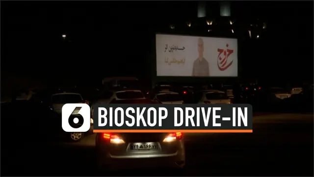 VIDEO: Selama Ramadan dan Corona, Bioskop Drive-in Iran Laris