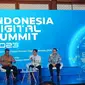 Dewan Pakar Tim Kampanye Nasional (TKN) Prabowo-Gibran, Budiman Sudjatmiko saat menghadiri diskusi Indonesia Digital Summit 2023 di Jakarta. (Istimewa)