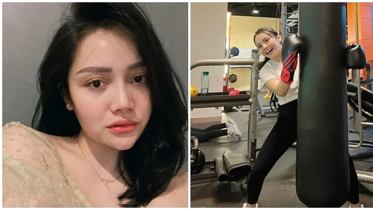Makin Bugar, Ini 6 Momen Mawar AFI Olahraga Nge-gym
