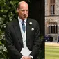 Pangeran William terlihat memakai skuter listrik untuk ke Kastil Windsor. (Dok: Oli Scarff/AFP TikTok @ashleyxue_)
