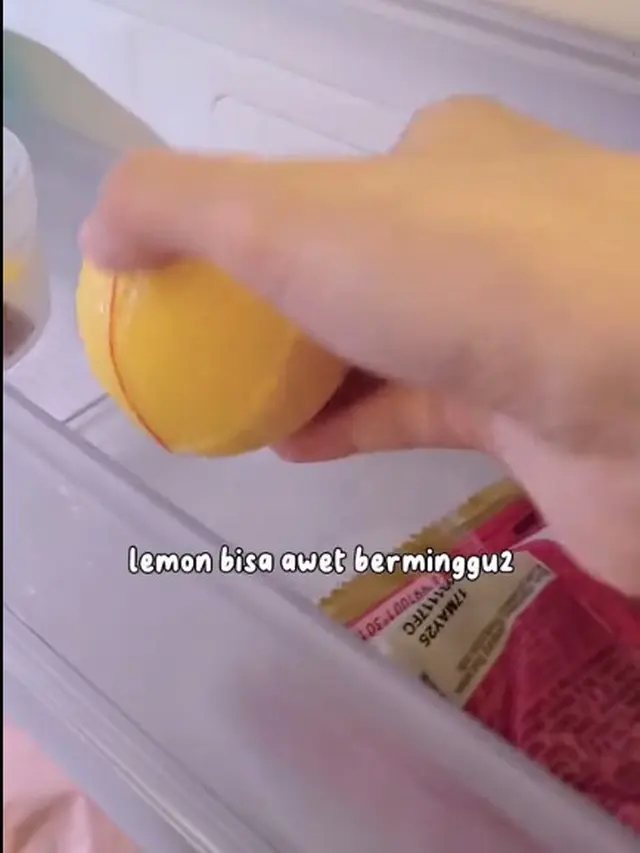 Hanya Pakai 1 Alat, Begini Cara Awetkan Sisa Lemon Supaya Tidak Keriput