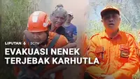 Nenek 80 Tahun Terjebak di Hutan Pinus yang Terbakar