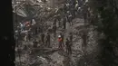 Tahun lalu, banjir bandang menewaskan hampir 200 orang dan menghanyutkan rumah di Uttarakhand. (AP Photo/Pradeep Kumar)