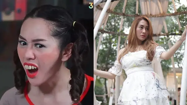 6 Beda Gaya Rizuka Amor 'Sarinem' di Sinetron Vs Keseharian, Bikin Pangling