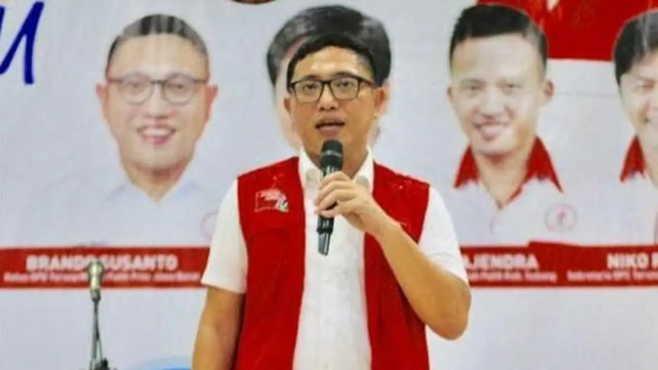 Ketua DPD Taruna Merah DKI Jakarta Brando Susanto