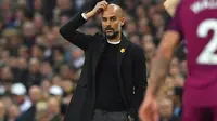 Manajer Manchester City asal Spanyol, Pep Guardiola. (AFP/Ben Stansall)