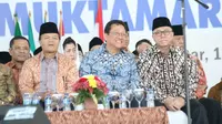 Muktamar ke-47 Muhammadiyah dan Muktamar Satu Abad Aisyiyah resmi dibuka di Lapangan Karebosi, Makassar, Sulawesi Selatan, Senin (3/8/2015).