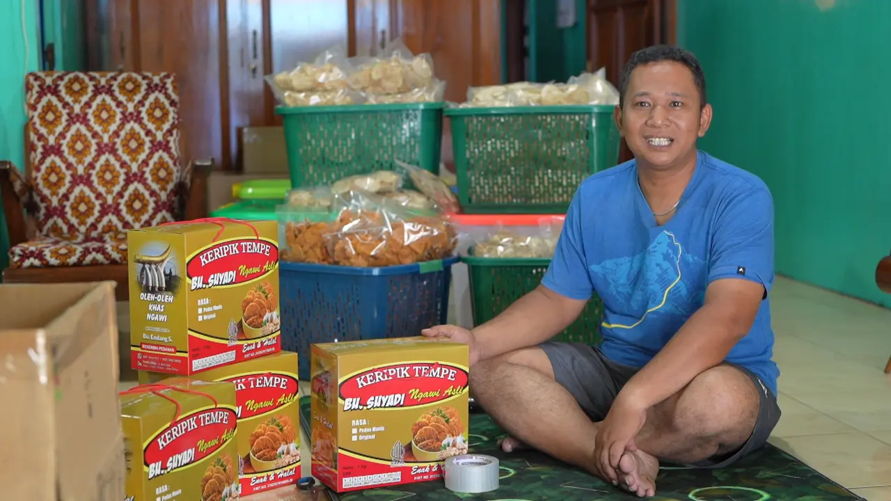 Program MBG mendorong peningkatan produksi keripik di Kampung Tempe Ngawi. Permintaan tempe melonjak hingga 90 kg untuk memenuhi kebutuhan produksi.