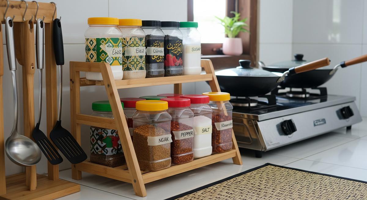 Wadah Bumbu Dapur Harian
