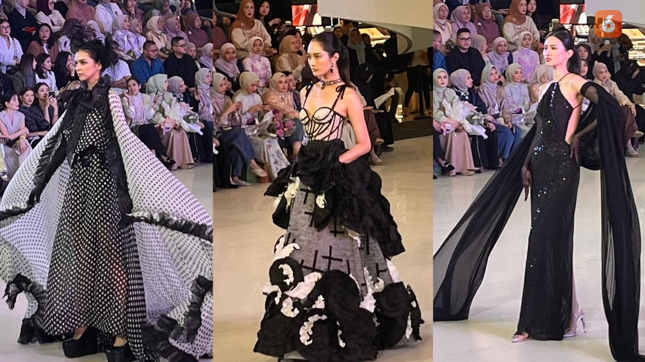 Karya 25 desainer anggota IFDC berada dalam satu runway yang mengangkat tema 'Hitam Putih'.