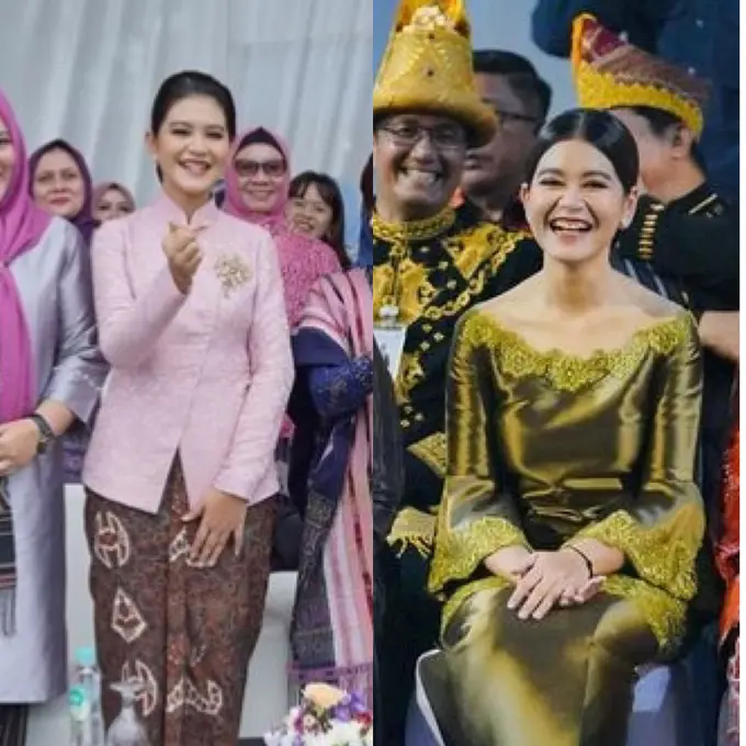 Gaya Kahiyang Ayu saat ulang tahun Medan