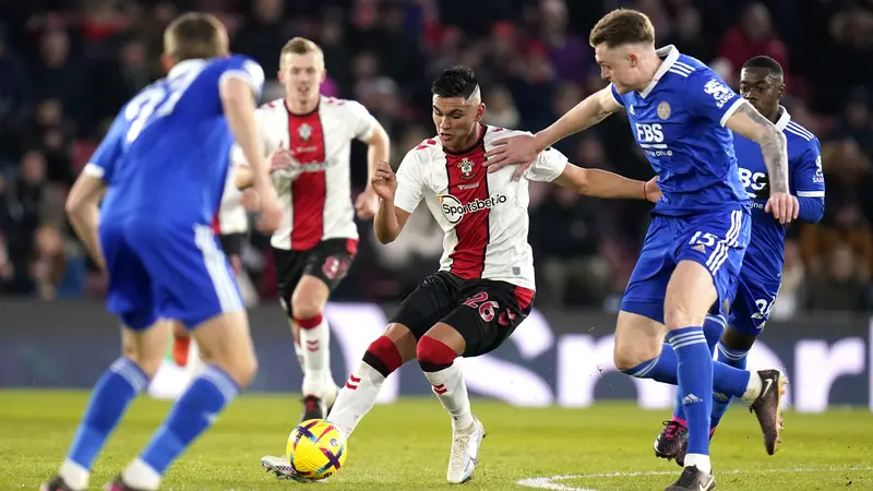 Skor Southampton vs Leicester City Liga Inggris