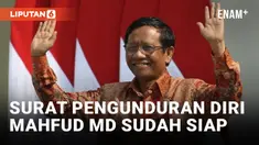 Mahfud MD Sudah Buat Surat Pengunduran Diri dari Menkopolhukam