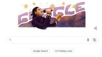 Google Doodle untuk merayakan perjalanan Didi Kempot. (tangkapan layar Google)