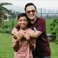 Ruben Onsu bersama anak angkatnya, Betrand Peto (Foto: Instagram/@betrandpeto)