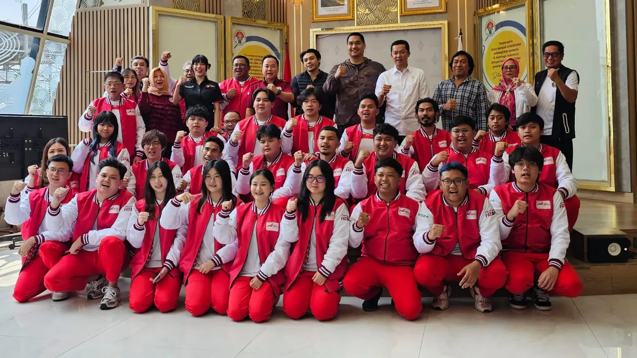Menpora Lepas Kontingen Esports Indonesia ke Kejuaraan Dunia di Arab Saudi