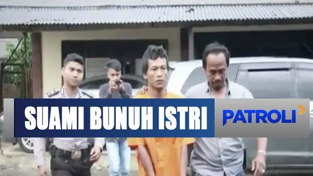 Cemburu Buta, Pria Bantai Istri Pakai Golok hingga Tewas