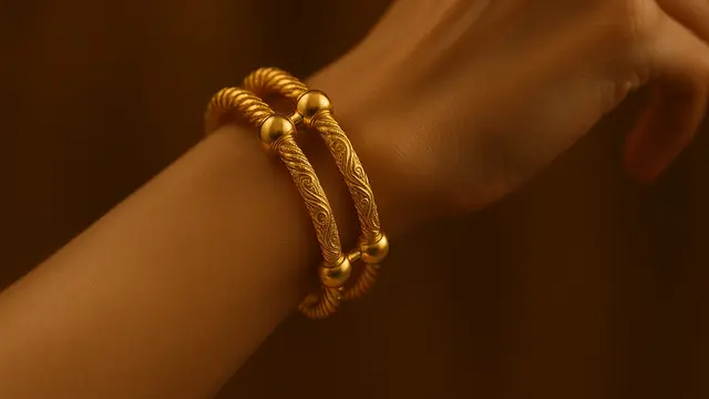 Model Gelang Lilit Emas 24 Karat