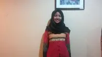 Lafinia Annisa, calon Paskibraka 2017 dari Provinsi Riau. (Liputan6.com/Lizsa Egeham)
