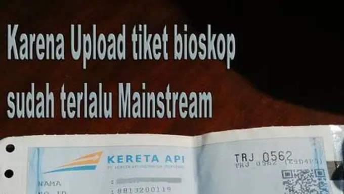 Meme Tiket Kereta Api Wakili Perasaan Kamu yang Nggak Dapet Tiket