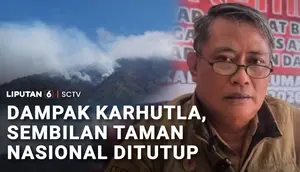 Karhutla Melanda Sejumlah Wilayah, Sembilan Taman Nasional Ditutup Sementara