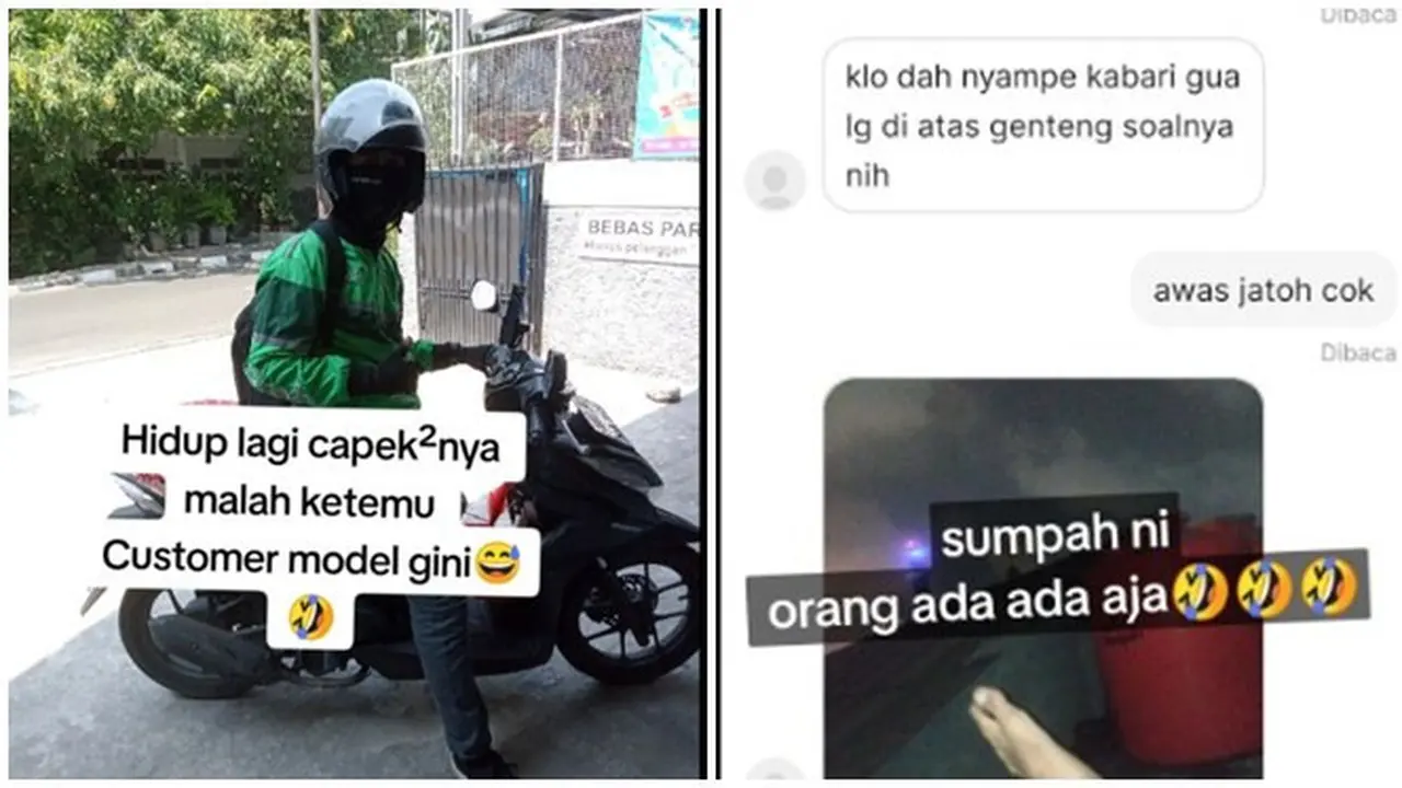 Viral Isi Chat Driver Ojol dengan Pelanggannya Ini Endingnya Enggak Disangka