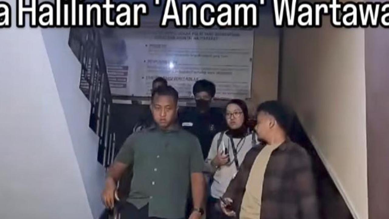 Bodyguard Atta Halilintar-Aurel Hermansyah Ancam Culik Wartawan di Polres Jaksel, Berbadan Tegap & Potongan Cepak