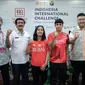 Konferensi pers&nbsp;Indonesia International Challenge 2022 di&nbsp;Hotel Victoria, Sleman, Yogyakarta, Senin, 26 September. Turnamen bulu tangkis ini akan berlangsung di GOR Among Rogo, Yogyakarta,&nbsp;27 September hingga 2 Oktober. (foto: PBSI)