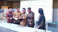 PT Repower Asia Indonesia menandatangani MoU dengan Bank Syariah Mandiri, Bank Panin Dubai Syariah dan Bank Pembangunan Daerah Kalimantan Selatan untuk kerja sama KPR.