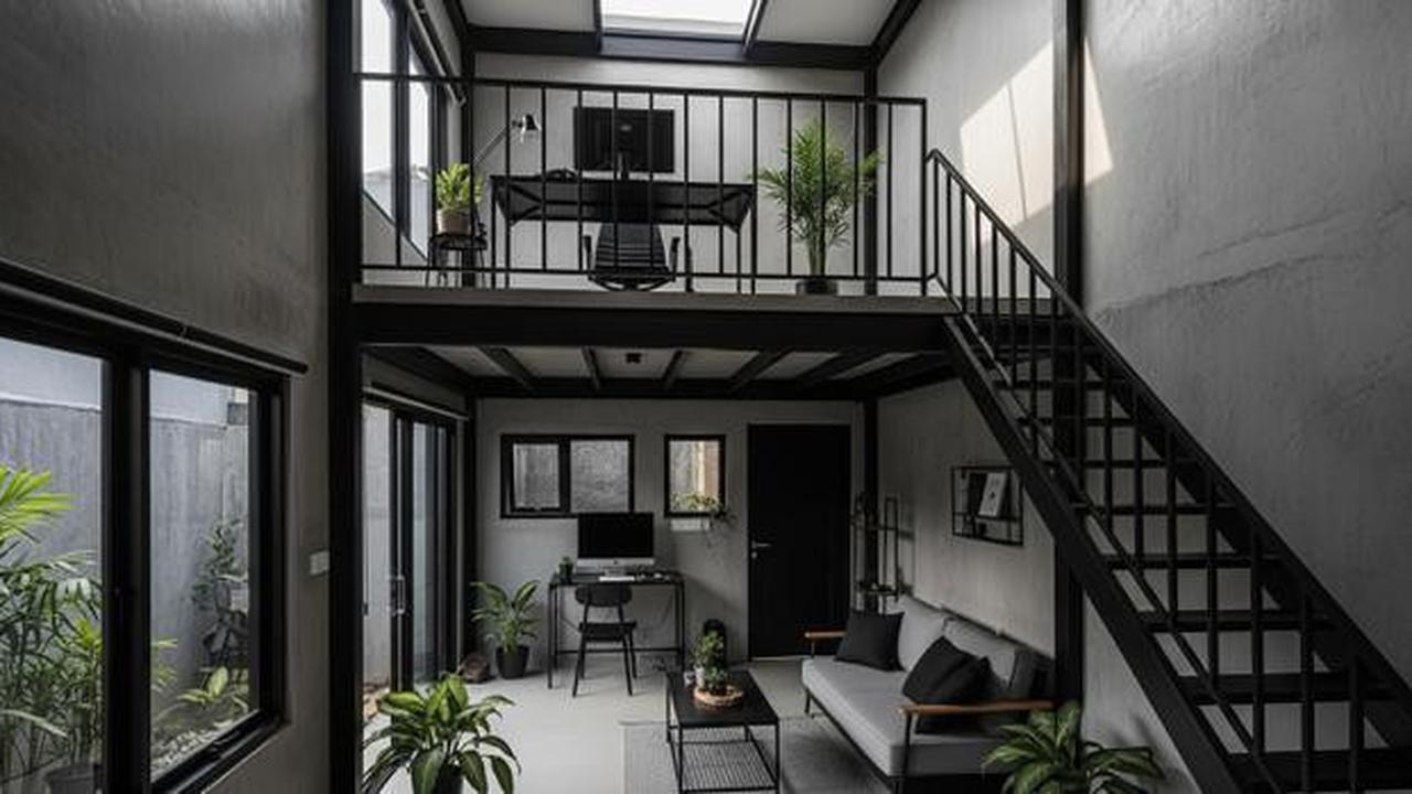 9 Inspirasi Rumah Mezzanine: Solusi Hunian Lahan Terbatas agar Terlihat Lebih Luas, Fungsional dan Modern