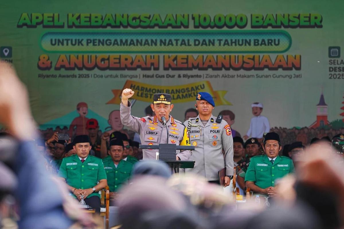 FOTO: Kapolri Ingatkan Risiko Cuaca Ekstrem Saat Pengamanan Akhir Tahun
