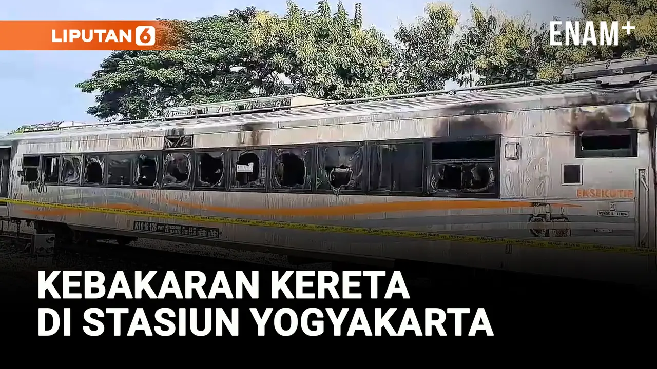 KEBAKARAN KERETA DI STASIUN YOGYAKARTA TAK GANGGU OPERASIONAL PERJALANAN